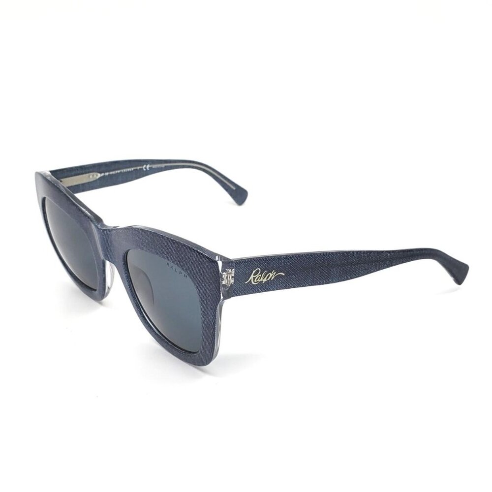 Ralph Lauren Blue Denim Crystal Sunglasses
